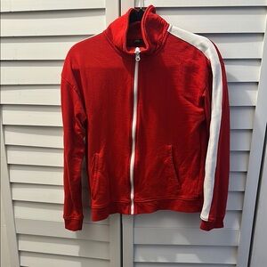 Zara Red Track Jacket & Pants